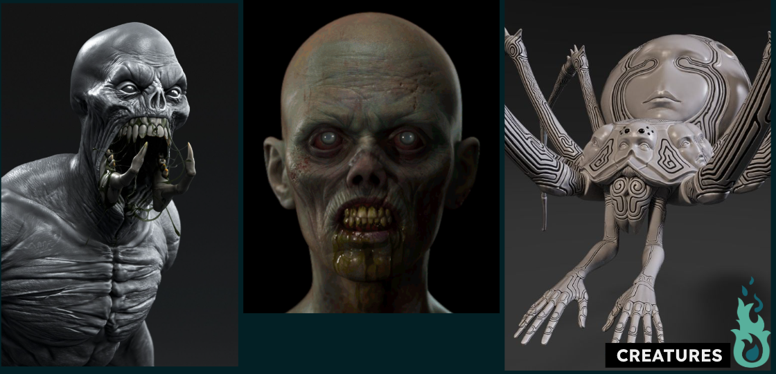 Rekindled Character Art
